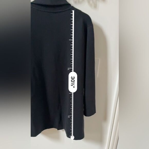 J. Crew 365 Sophie Sweater Blazer in Black L - Picture 8 of 13